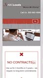 Mobile Screenshot of abcleads.com
